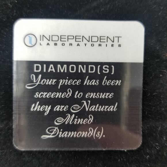 1/4 Carat Diamond Round Earring in  Gift Box Jewelry Gift Anniversary NEW in Box - Picture 3 of 6